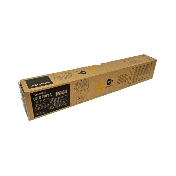 Sharp BP-NT90YA OEM Toner Cartridge, 60K Pages, Yellow