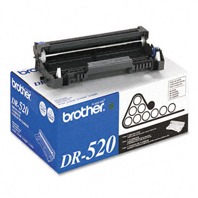 Brother DR520 OEM Drum Cartridge, 25K pages