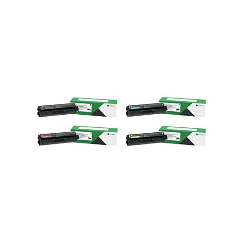Lexmark C3210K0 Return Program Toner Set, B/C/M/Y