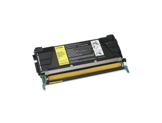 Lexmark C5246YH OEM HY Toner Cartridge, 5K pages, Yellow