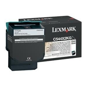 Lexmark C544X2KG OEM Extra HY Toner Cartridge, 6,000 pages, Black