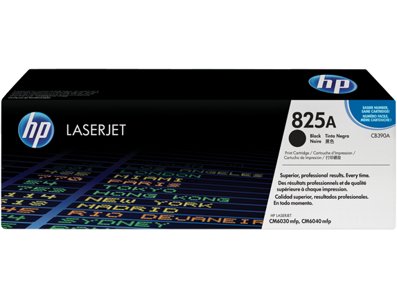 HP CB390A OEM Toner Cartridge, 19500 pages, Black