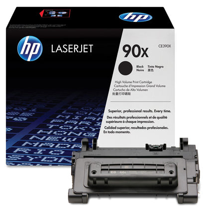 HP 90X CE390X OEM HY Toner Cartridge, 24K pages, Black