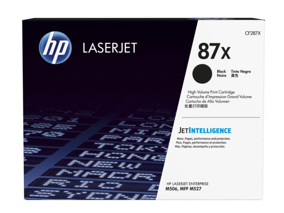 HP 87X CF287X OEM HY Toner Cartridge, 18K pages, Black
