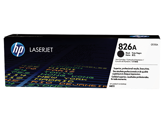 HP 826A CF310A OEM Toner Cartridge, 29K pages, Black