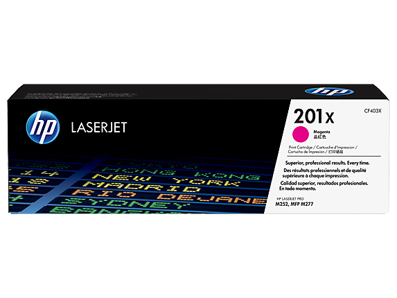 HP 201X CF403X OEM HY Toner Cartridge, 2300 pages, Magenta