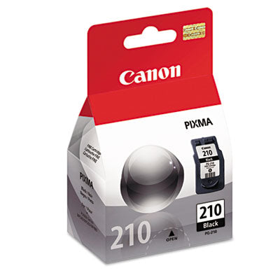 Canon 2974B001 PG210 OEM Ink Cartridge, 220 pages, Black