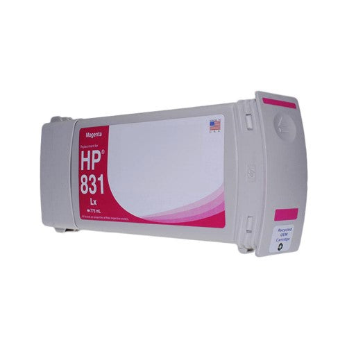 Compatible for HP 831 CZ684A Ink Cartridge, 775 mL, Magenta