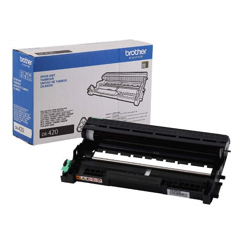Brother DR-420 OEM Drum Cartridge, 12K pages, Black