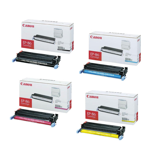 Canon 6830A004AA EP 86 OEM Toner Set, B/C/M/Y