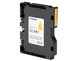 Lanier 405764 GC41Y OEM Toner Cartridge, 2200 pages, Yellow