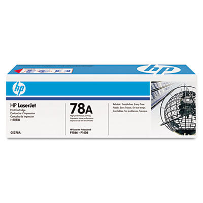 HP 78A CE278A OEM Toner Cartridge, 2100 pages, Black