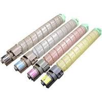 Lanier 841342 OEM Toner Set, Black, Cyan, Magenta & Yellow