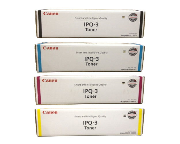 Canon 2548B003AA IPQ3 OEM Toner Set, B/C/M/Y