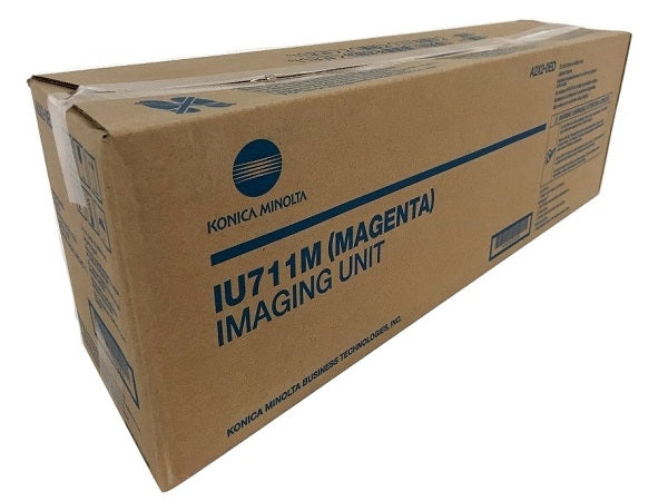 Konica Minolta A2X20ED IU-711M OEM Imaging Unit, 155K pages, Magenta