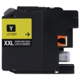 Compatible for LC105Y XXL Ink Cartridge, 1200 pages, Yellow