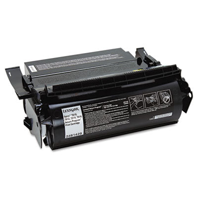 Lexmark 24B1429 OEM Toner Cartridge, 10K pages, Black