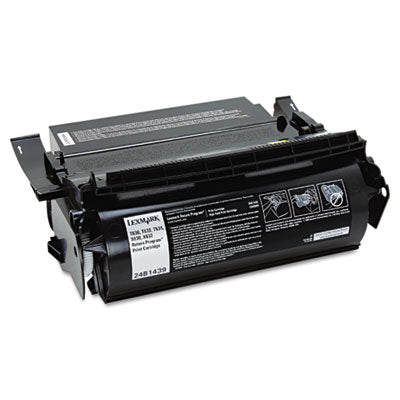 Lexmark 24B1439 OEM Toner Cartridge, 5K pages, Black