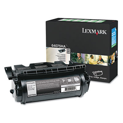 Lexmark 64075HA OEM Extra HY Toner Cartridge, 32K pages, Black