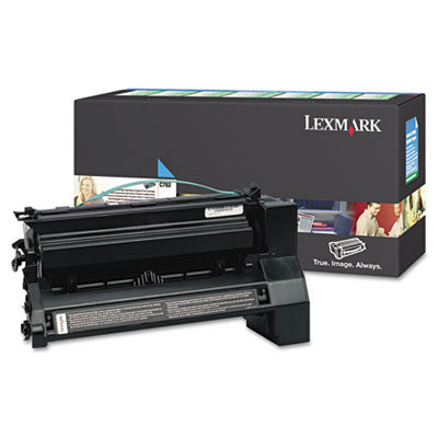 Lexmark C782X4CG OEM Extra HY Toner Cartridge, 15K pages, Cyan