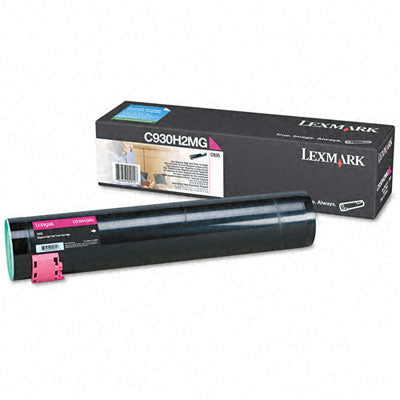 Lexmark C930H2MG OEM HY Toner Cartridge, 24K pages, Magenta
