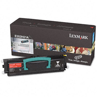 Lexmark E352H21A OEM HY Toner Cartridge, 11K pages, Black