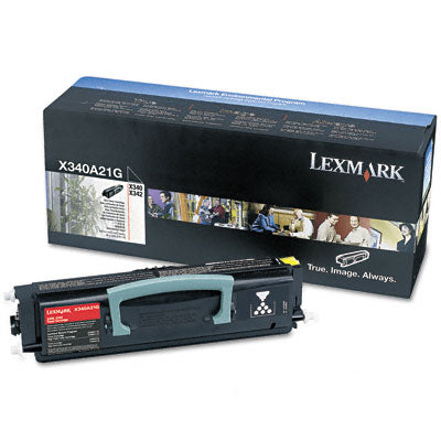 Lexmark X340H21G OEM HY Toner Cartridge, 21K pages, Black