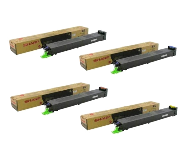 Sharp MX-51NT OEM Toner Set, B/C/M/Y
