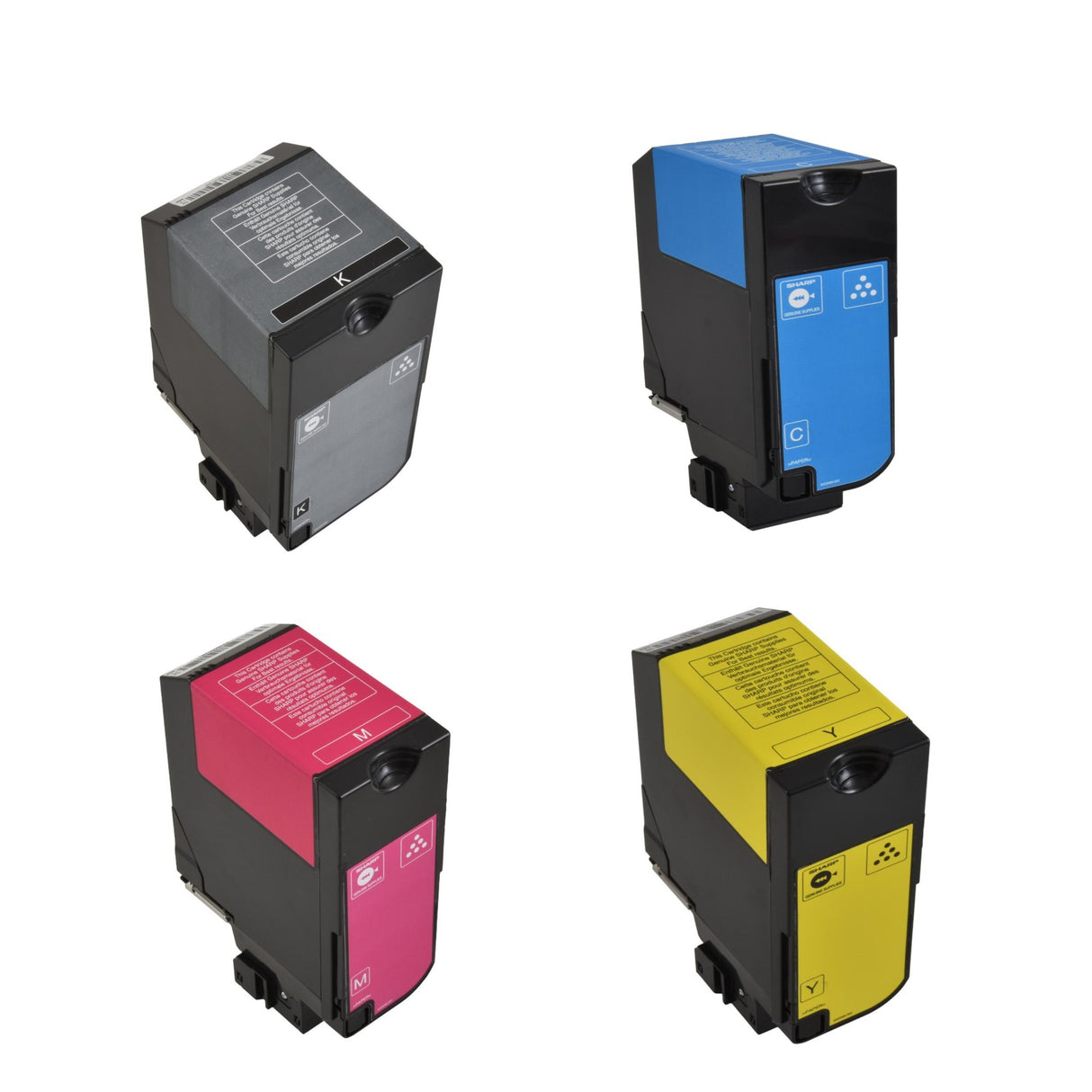 Sharp MX-C52T OEM Toner Set, B/C/M/Y