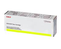 Okidata 45396221 OEM Toner Cartridge, 10K pages, Yellow