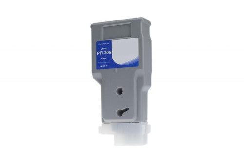 Compatible for PFI-206B 5311B001 Ink Cartridge, 300 mL, Blue