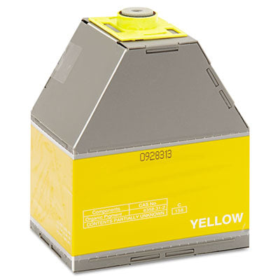 Ricoh 884901 (Type P1) OEM Toner Cartridge, 10K pages, Yellow