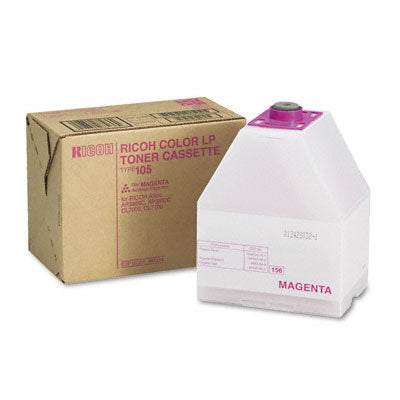 Ricoh 885374 OEM Toner Cartridge, Type-105, 10K pages, Magenta