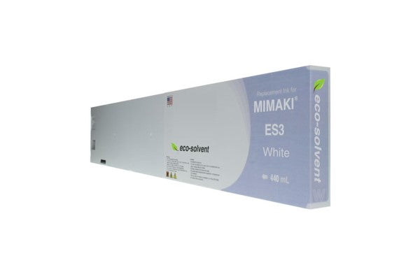 Compatible for Mimaki SPC-0440W Ink Cartridge, 440 mL, White