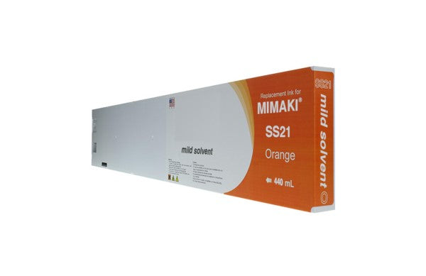 Compatible for Mimaki SPC-0501O Ink Cartridge, 440 mL, Orange