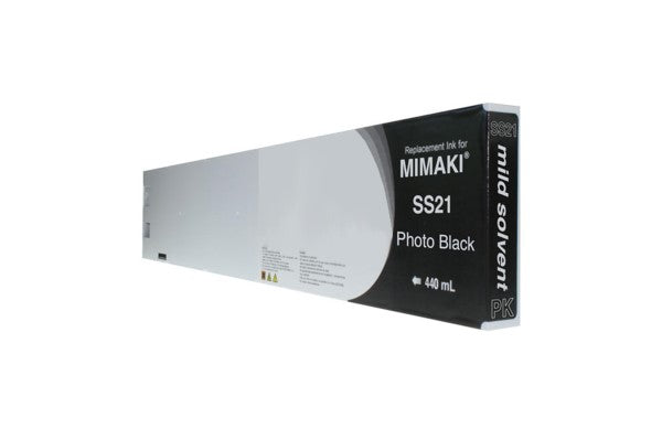 Compatible for Mimaki SPC-0501PBK Ink Cartridge, 440 mL, Photo Black