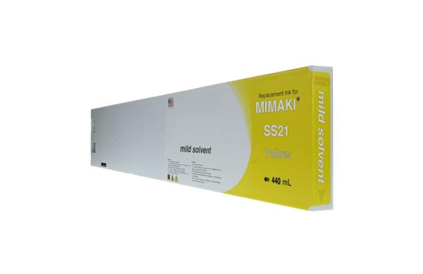 Compatible for Mimaki SPC-0501Y Ink Cartridge, 440 mL, Yellow