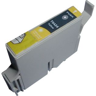 Compatible for T042420 Ink Cartridge, 420 pages, Yellow