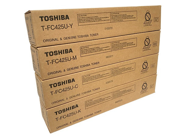 Toshiba 純正トナー T-FC425J 5本セット Buy Toshiba T-FC425U OEM Toner Set, B/C/M/Y at Tonerprice.com