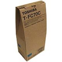 Toshiba T-FC70-C OEM Toner Cartridge, 21600 pages, Cyan