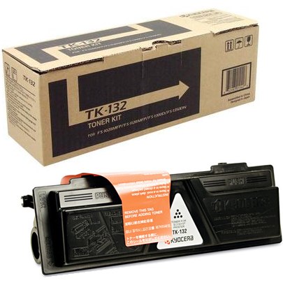 Kyocera  TK-132 OEM Toner Cartridge, 7200 pages, Black