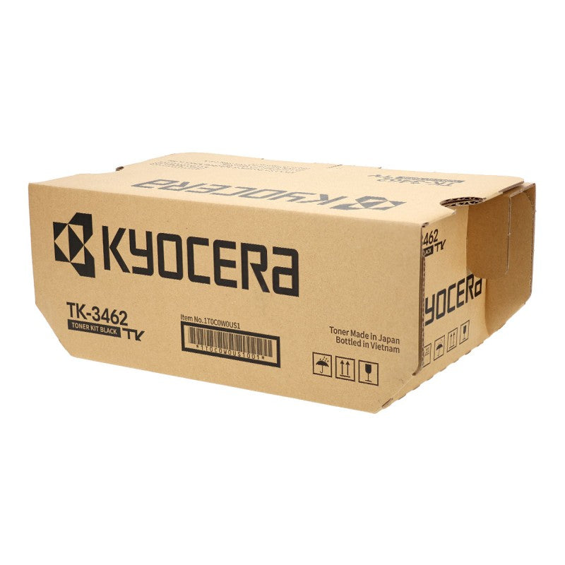 Kyocera TK-3462 / TK-3432 1T0C0W0US0 OEM Toner Cartridge, 30.5K Pages, Black