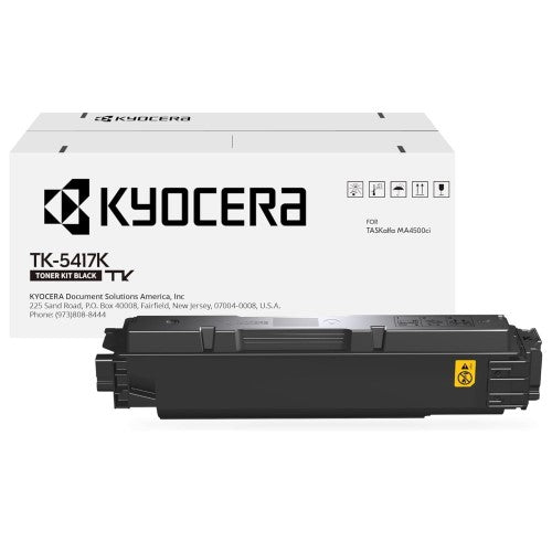Kyocera TK-5417K 1T02Z70US0 OEM Toner Cartridge, 20K Pages, Black
