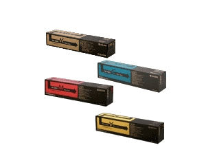 Copystar TK-8329 / TK8327 Geniune Toner Set, B/C/M/Y