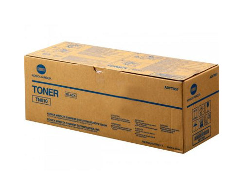 Konica Minolta A0YT031 TN010 OEM Toner Cartridge, 88K pages, Black