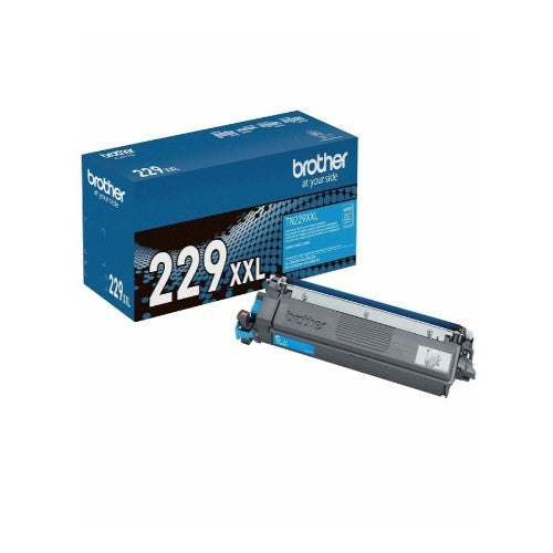 Brother TN229XXLC Super HY OEM Toner Cartridge, 4K Pages, Cyan
