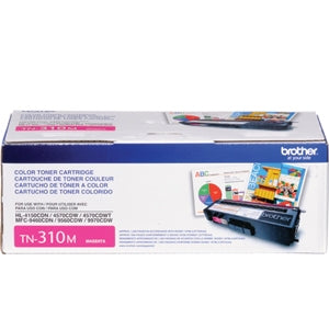 Brother TN-310M OEM Toner Cartridge, 1500 pages, Magenta