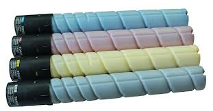 Konica Minolta TN-321 OEM Toner Set, B/C/M/Y