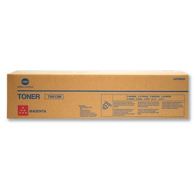 Konica Minolta A0TM330 OEM Toner Cartridge, 30K pages, TN-613M, Magenta