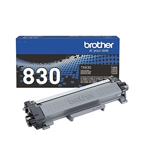 Brother TN830 OEM Toner Cartridge, 1.2K Pages, Black